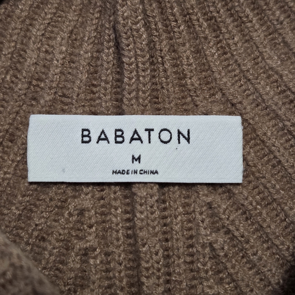Aritzia Babaton Chalmers Sweater / Camel / Size Medium - Picture 9 of 12